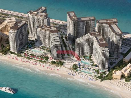 NIKKI BEACH RESIDENCES – APPARTEMENTS 3CH EN BORD DE MER SUR MARJAN ISLAND A RAS AL KHAIMAH