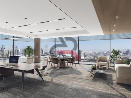 CAPITAL ONE – BUREAUX MODERNES + TERRASSES AVEC PLUSIEURS INSTALLATIONS A MOTOR CITY – DUBAI