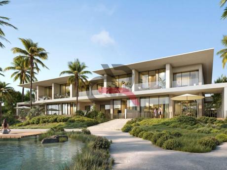 THE VIEW ISLAND – TOWNHOUSES 4 CHAMBRES AU BORD D’UN LAGON – SHARJAH