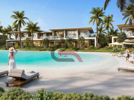 THE VIEW ISLAND – TOWNHOUSES 4 CHAMBRES AU BORD D’UN LAGON – SHARJAH