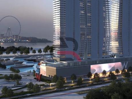 W RESIDENCES – SUPERBES APPARTEMENTS 3 CHAMBRES FACE MER A DUBAI HARBOUR
