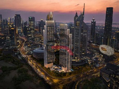 JUMEIRAH RESIDENCES EMIRATES TOWERS – LUXUEUX APPARTEMENTS VUE BURJ KHALIFA – DUBAI