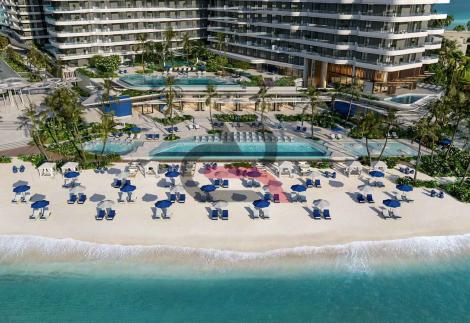 NIKKI BEACH RESIDENCES – SKY VILLA 5CH EN BORD DE MER SUR MARJAN ISLAND A RAS AL KHAIMAH