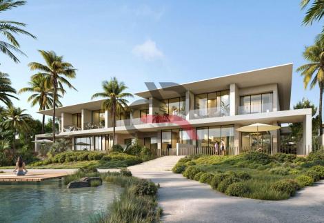THE VIEW ISLAND – TOWNHOUSES 4 CHAMBRES AU BORD D’UN LAGON – SHARJAH