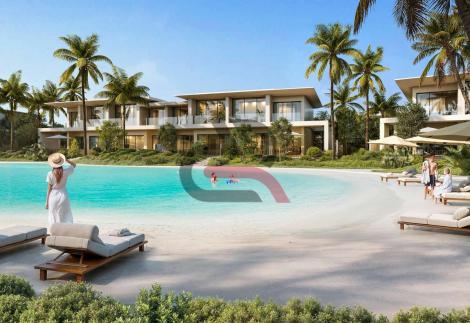 THE VIEW ISLAND – TOWNHOUSES 4 CHAMBRES AU BORD D’UN LAGON – SHARJAH
