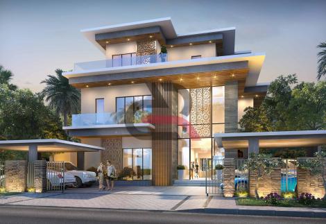 GRANDE VILLA D’EXCEPTION DE 7CH AVEC VUE IMPRENABLE LAGON A DAMAC LAGOONS - DUBAI